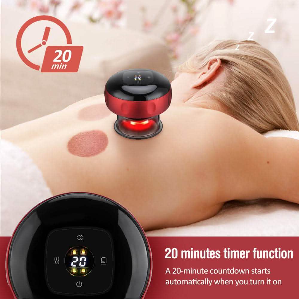Electric Vacuum Cupping Massage - Anti-Cellulite Therapy - Vezir