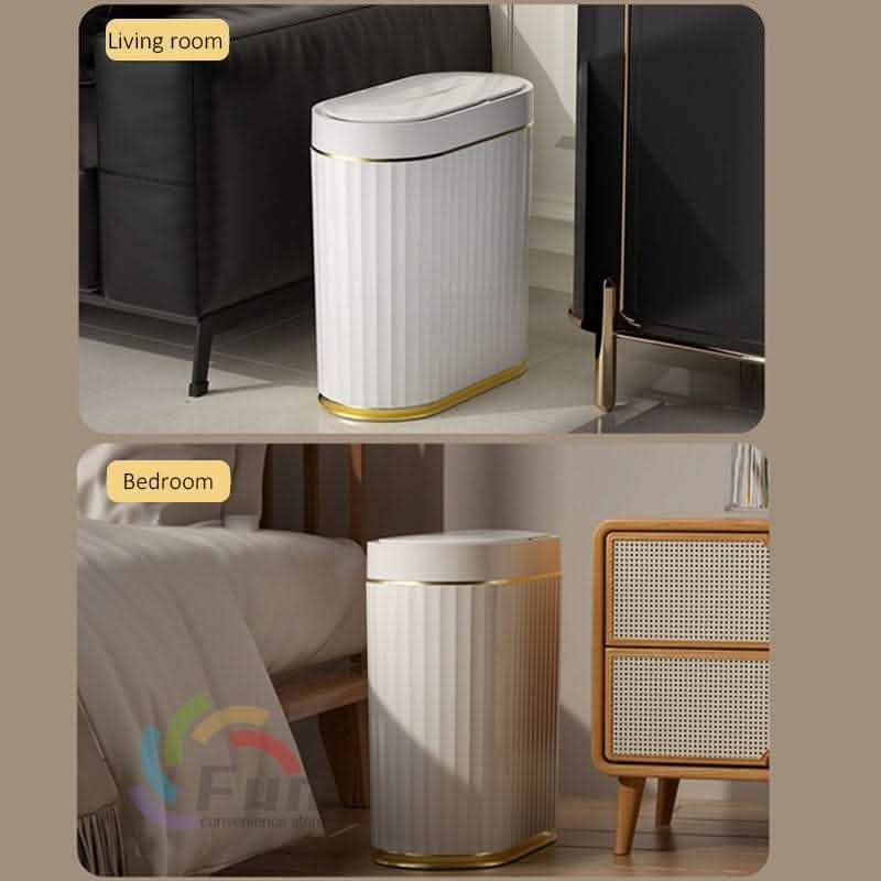Smart Automatic Trash Can - Induction Lid Storage Box - Vezir