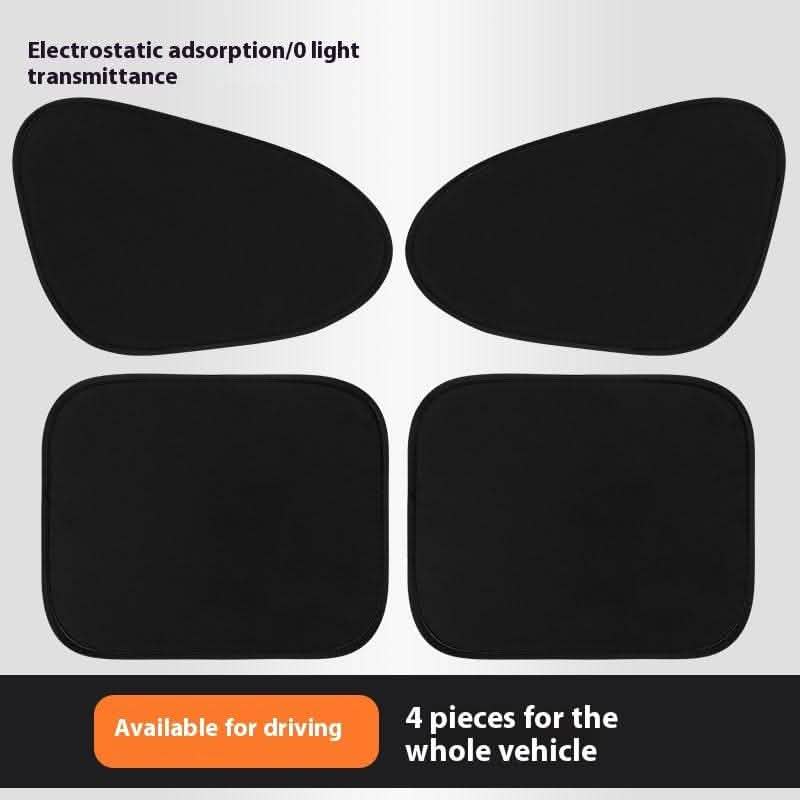 Car Sun Protection Curtain - Auto Vent Heat Insulation Shield - Vezir