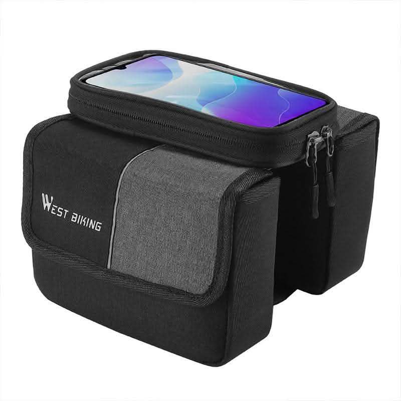 Bilateral Touch Screen Saddle Bag - Cycling Storage Solution - Vezir
