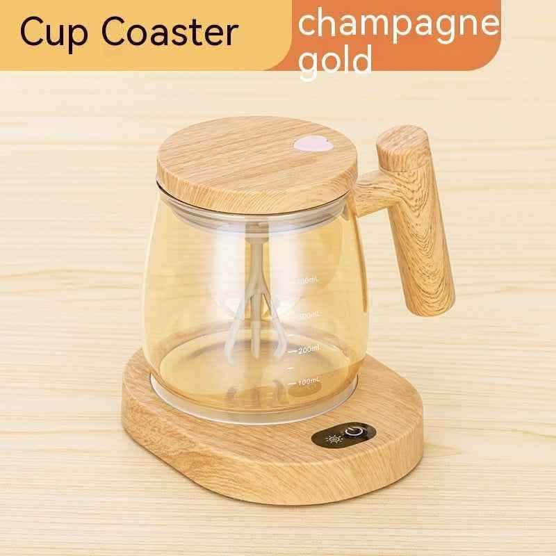 400ML Self-Stirring Coffee Mug - Electric Mixing Glass Cup - Vezir