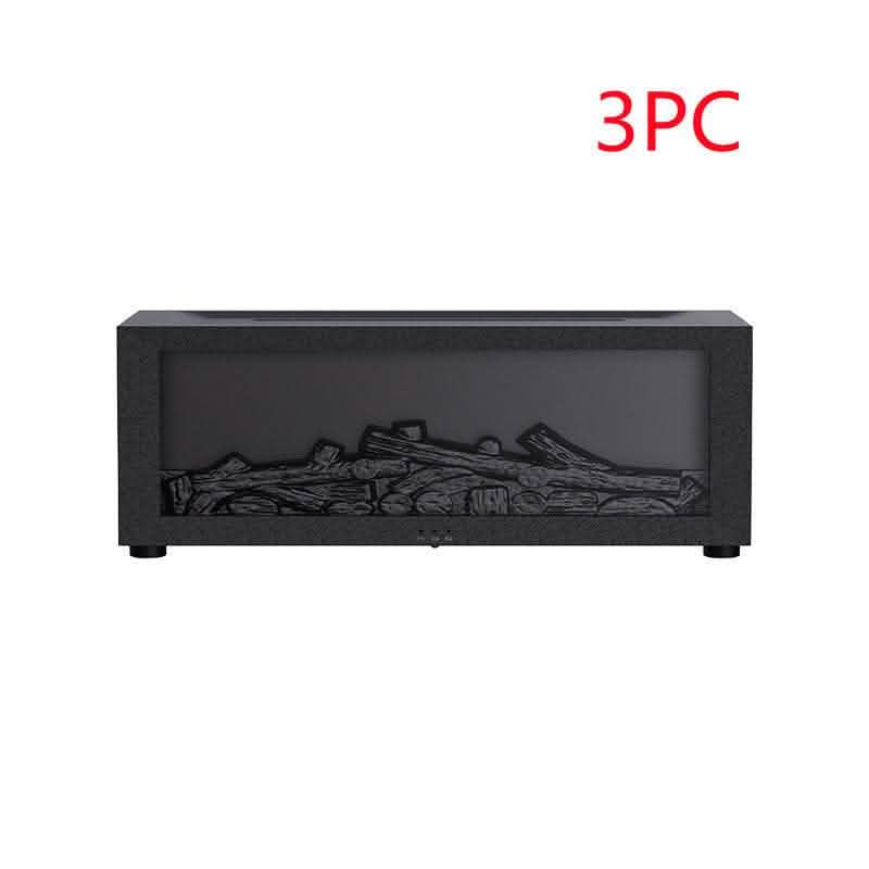 3D Flame Fireplace Diffuser - Large Volume Aromatherapy - Vezir