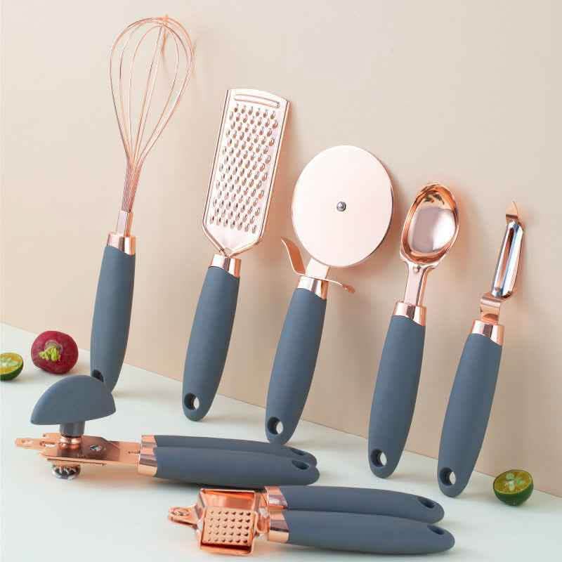 Copper Plated Kitchen Peeler Set - Premium Household Gadgets - Vezir