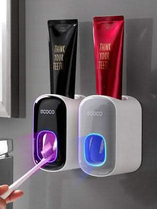 Automatic Toothpaste Dispenser - Wall Mount Bathroom Set - Vezir