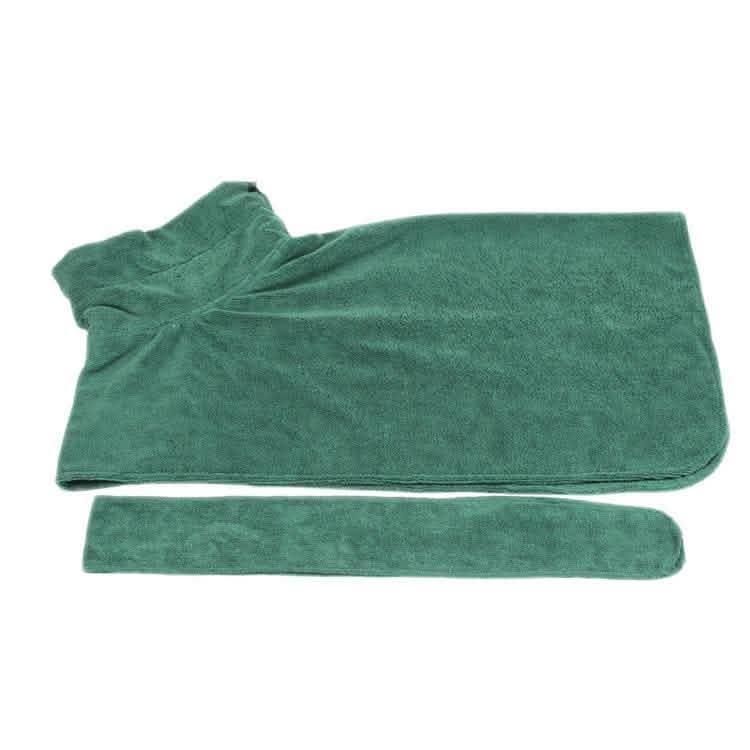 Absorbent Pet Bathrobe - Microfiber Waist-Wrapped Dog Towel - Vezir