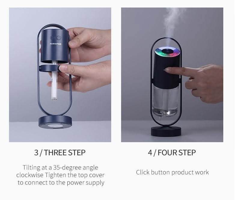Magic Shadow USB Humidifier - Projection Night Light Purifier - Vezir