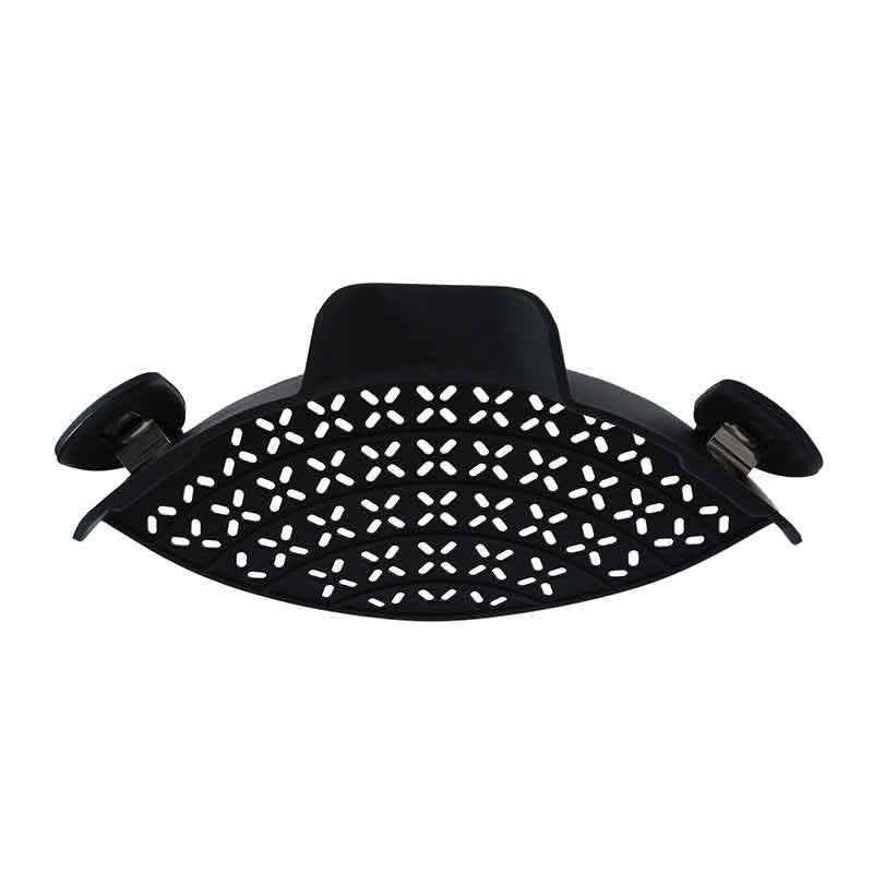 Silicone Pot Drain Stopper - Kitchen Side Strainer Gadget - Vezir