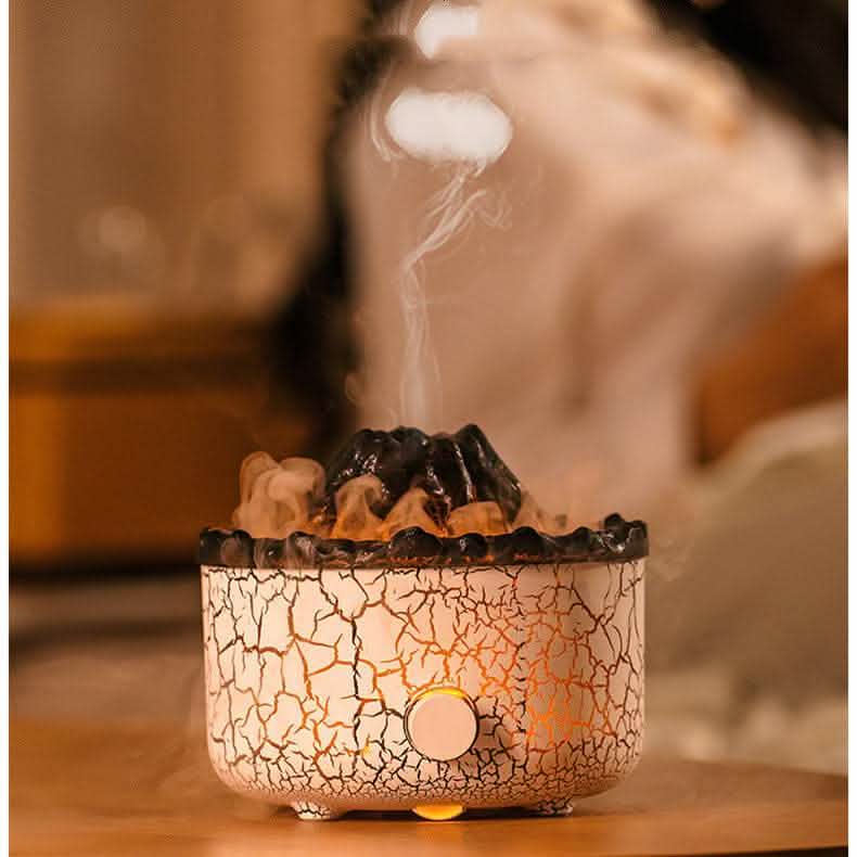 Creative Volcano Humidifier - Jellyfish Flame Aromatherapy - Vezir