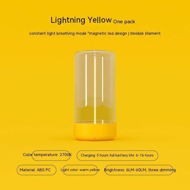 LED Camping Light - Type-C Rechargeable Portable Night Light - Vezir