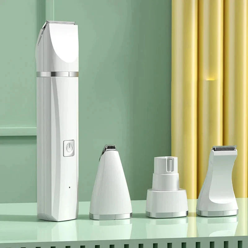 4 in 1 Electric Pet Grooming Kit - Hair Trimmer, Clippers, Nail Grinder for Cats & Dogsshop_this_look_ATDEyP
