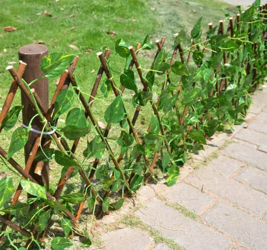 Plant Climb Trellis - Anticorrosive Wood Garden Wall Fence - Vezir