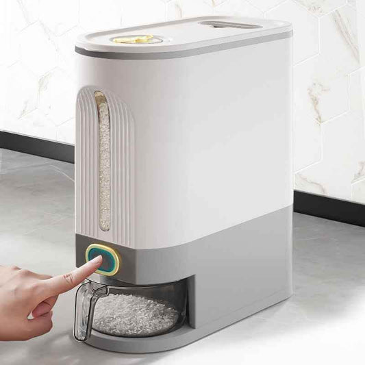 RiceSafe Premium Storage Container - Smart Freshness Technology - Vezir