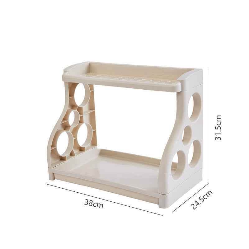 Multi-Layer Kitchen Storage Shelf - Supplies Organizer Rack - Vezir