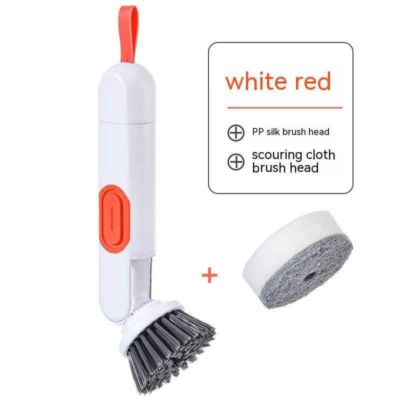 Elite Multi-Function Cleaning Brush - Liquid Dispenser System - Vezir