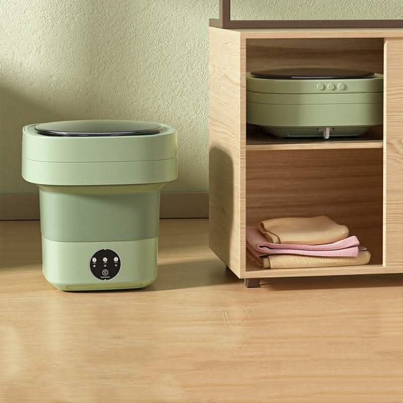 Mini Foldable Washing Machine - Portable Spin Dry Laundry - Vezir