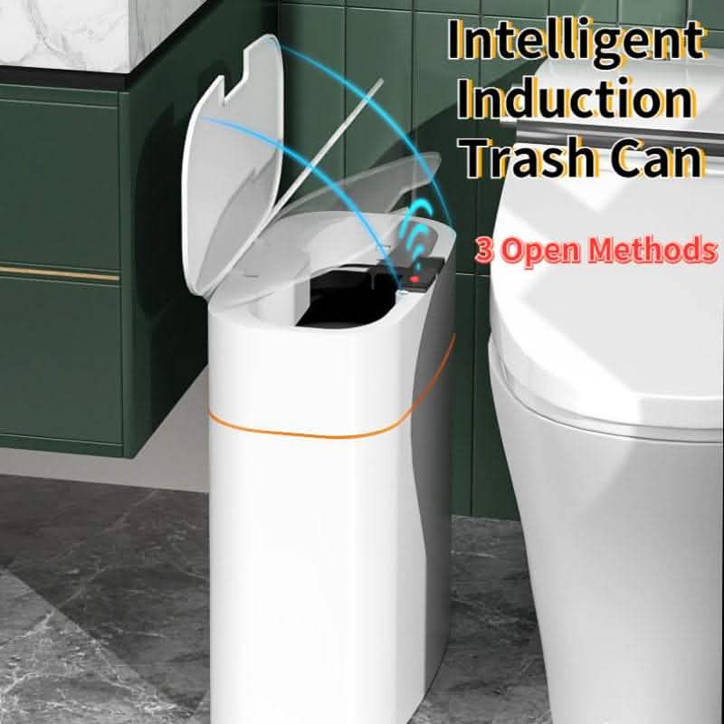 Smart Automatic Trash Can - Induction Lid Storage Box - Vezir
