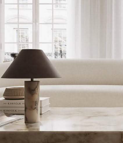 Designer Marble Table Lamp - Luxury Home Decoration - Vezir