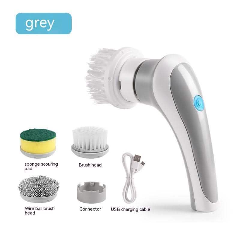4-in-1 Electric Cleaning Brush - Spinning Scrubber Handheld - Vezir