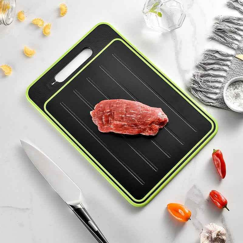 Double-Side Cutting Board - Defrosting & Knife Sharpener - Vezir