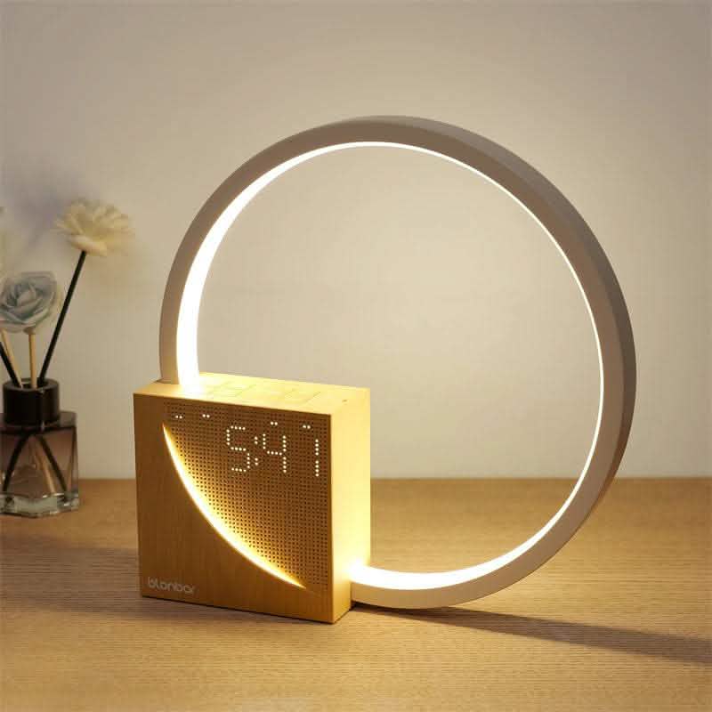 Touch Control Bedside Lamp - Natural Sounds Alarm Clock - Vezir