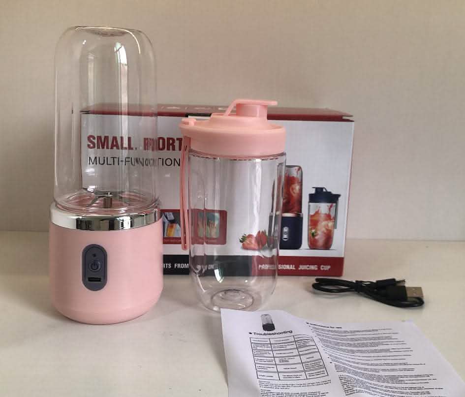 6-Blade Portable Blender - USB Rechargeable Mini Juicer Cup - Vezir