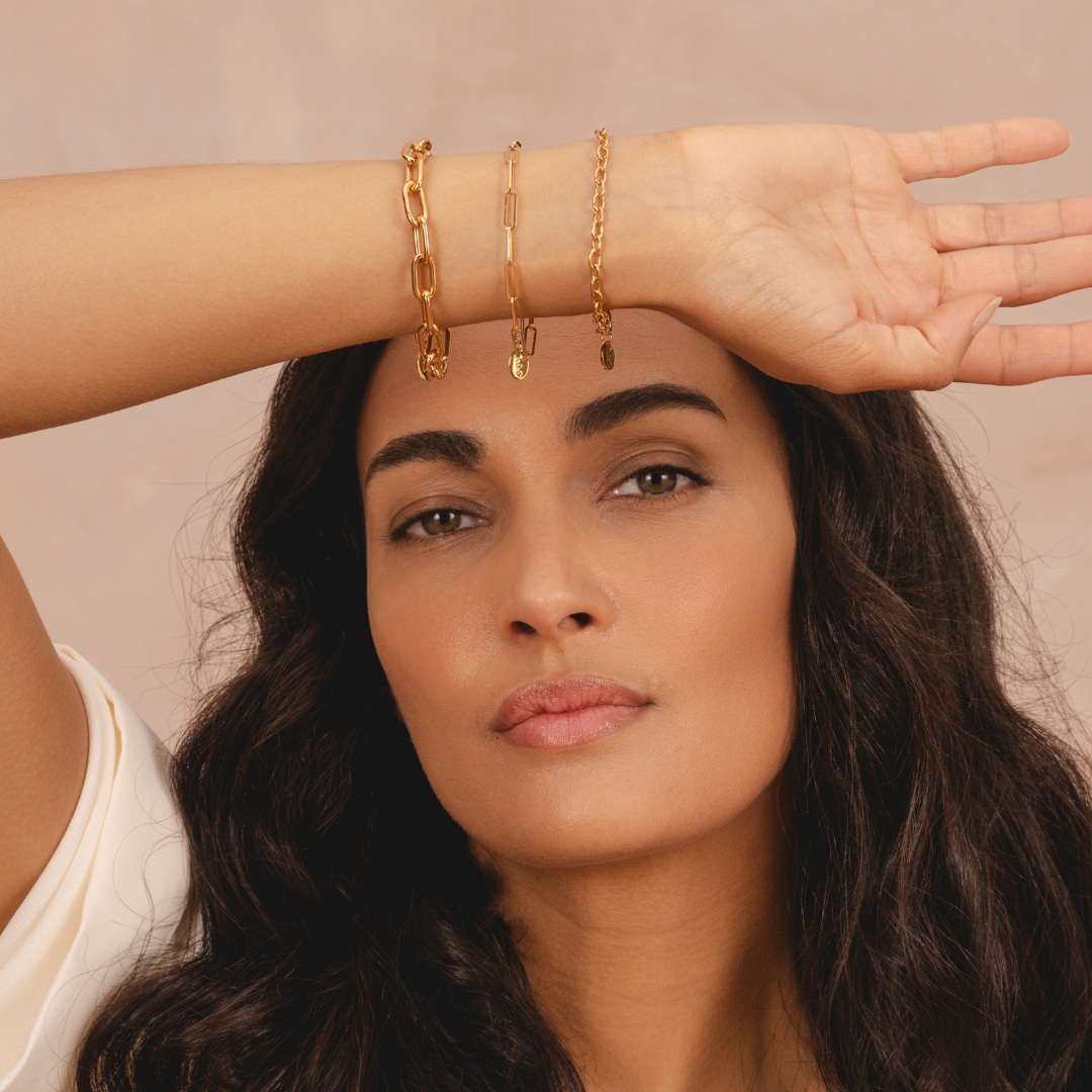 Long Link Chain Bracelet for Modern Style