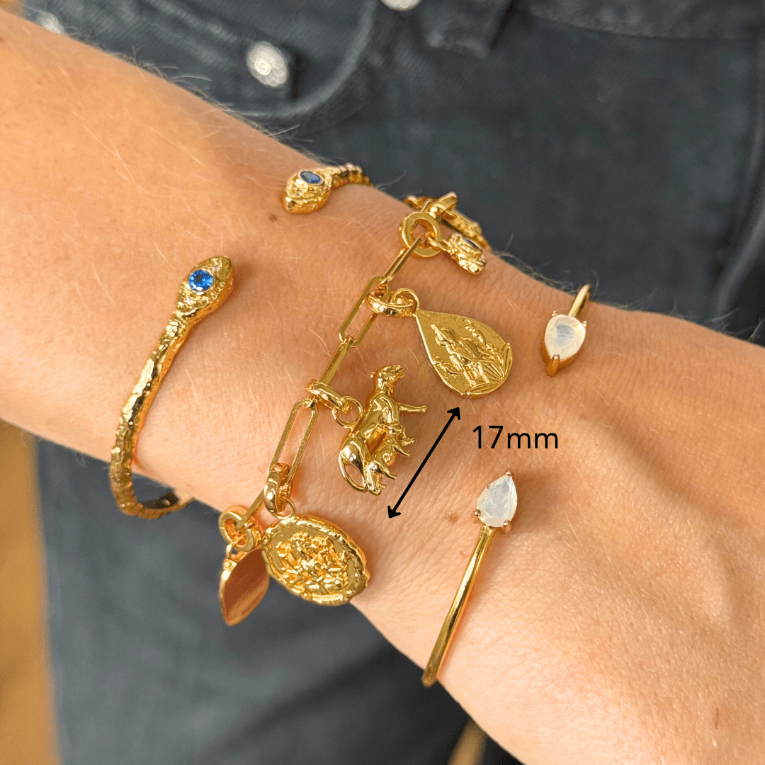 Long Link Chain Bracelet for Modern Style