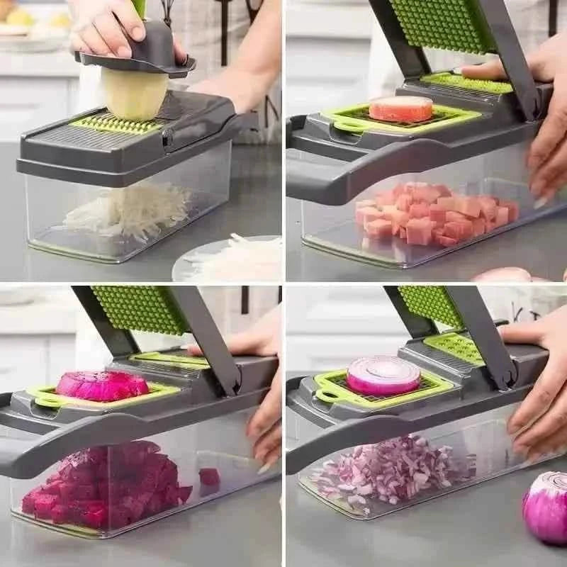 ChopMaster Premium 16-in-1 Vegetable Chopper - Professional Kit - Vezir