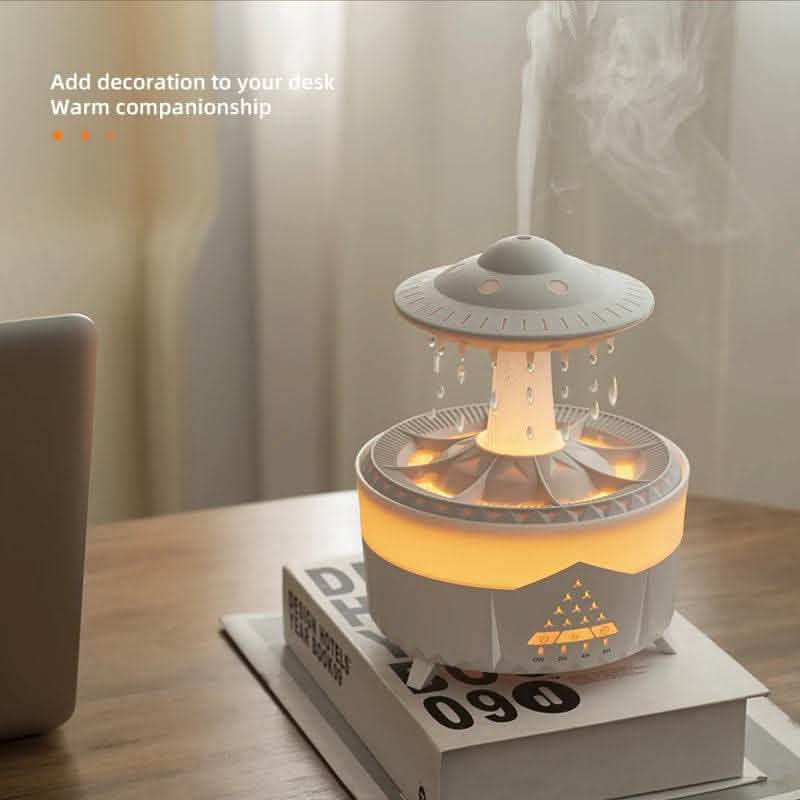 UFO Raindrop Humidifier - USB Aromatherapy Air Diffuser - Vezir