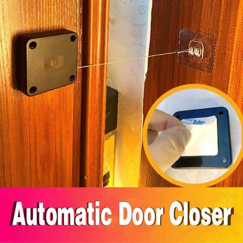 Automatic Door Closer - Punch-Free Soft Close System - Vezir