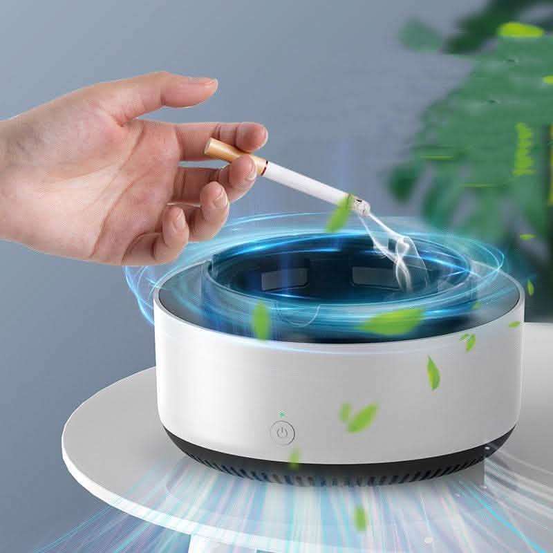 Smart Air Purifying Ashtray - Smoke Removal & Anion Technology - Vezir