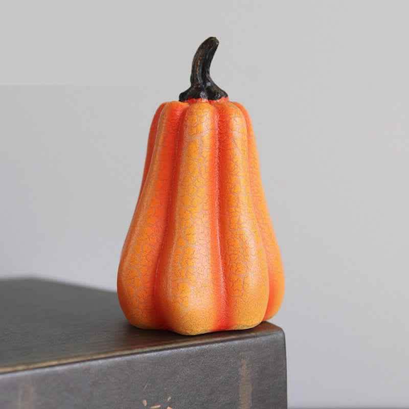 Halloween Pumpkin Lantern - LED Candle Lamp Resin Luminous - Vezir