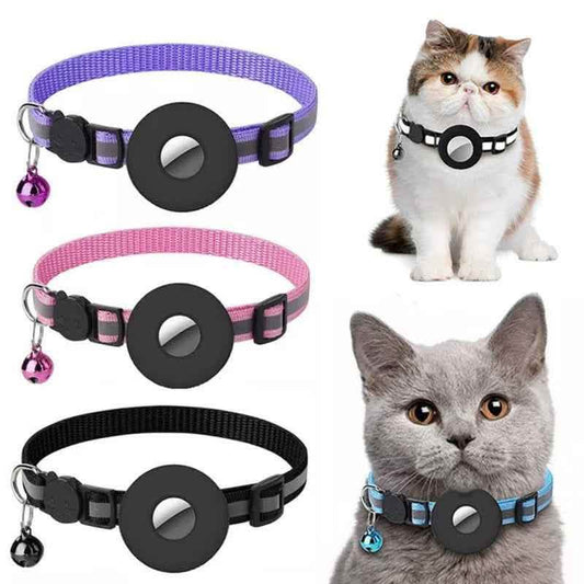 Elite AirTag Pet Collar - Smart Reflective Security Tracker - Vezir