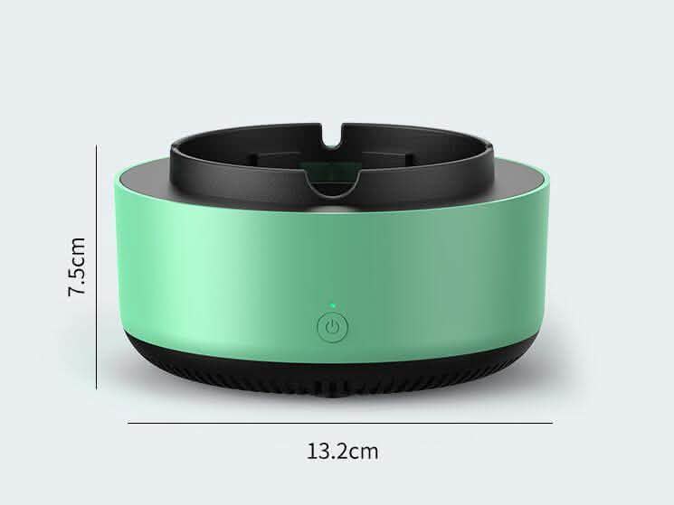 Smart Air Purifying Ashtray - Smoke Removal & Anion Technology - Vezir