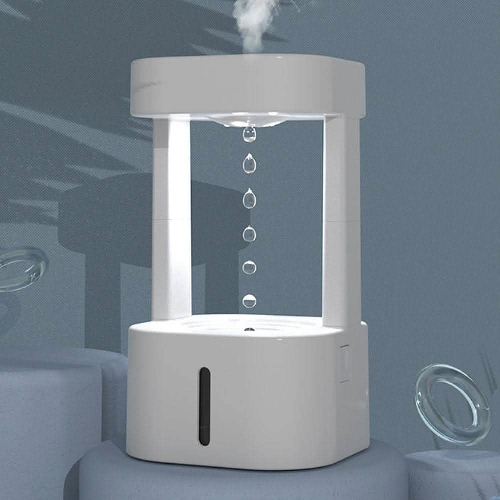 Anti-Gravity Water Drop Humidifier - 580ML Quiet Mist Spray - Vezir