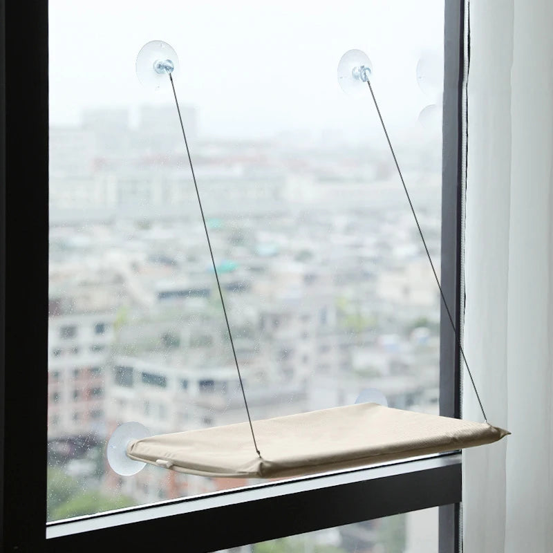 SunnyView™ Cat Window Hammock – Space-Saving Window Perch for Happy Cats