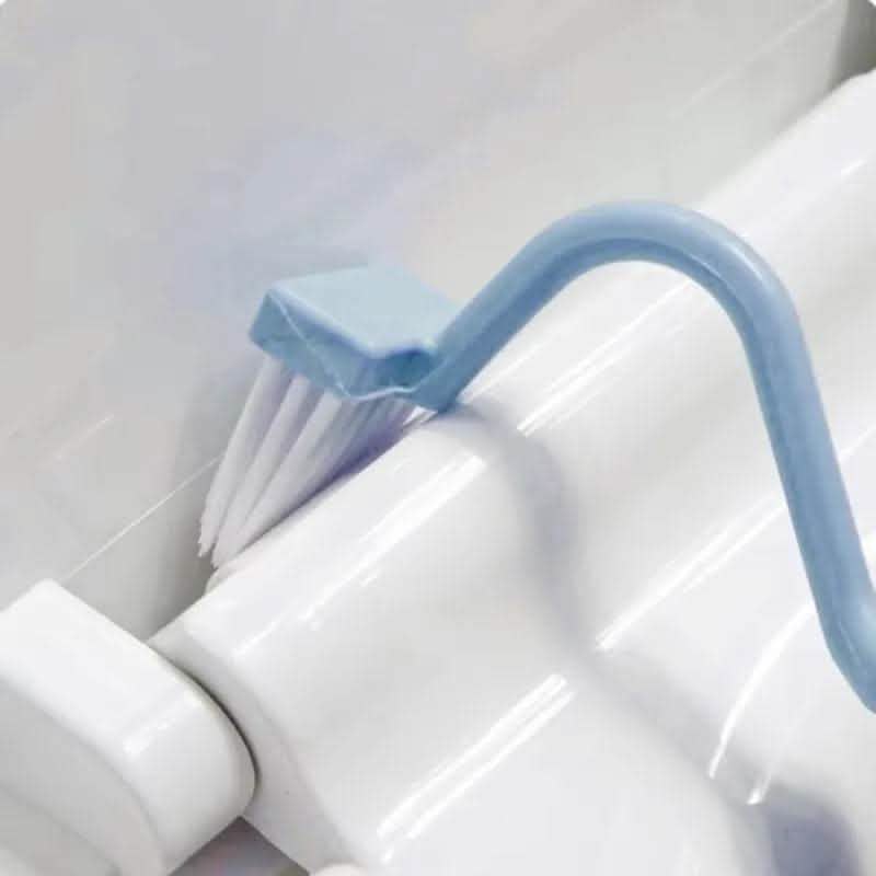 Curved Toilet Brush - Long Handle Gap Cleaning Tool - Vezir