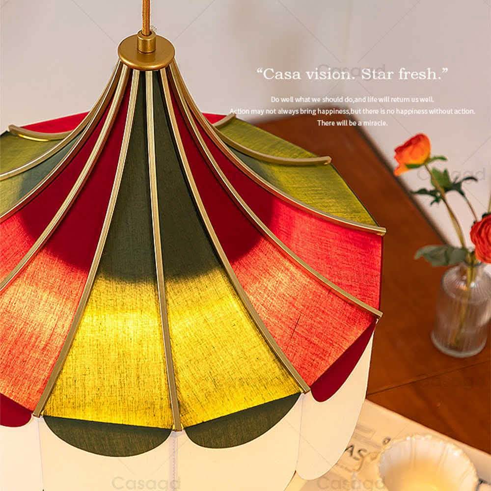 Circus Fabric Chandelier - Kids Room Decorative Lamp - Vezir