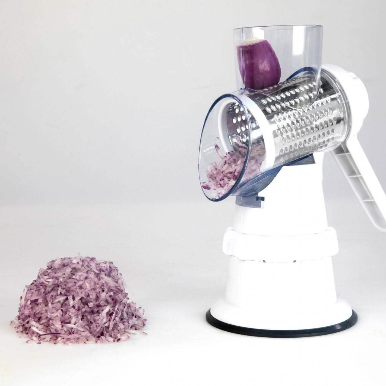 3-in-1 Vegetable Slicer - Manual Kitchen Mandolin Shredder - Vezir