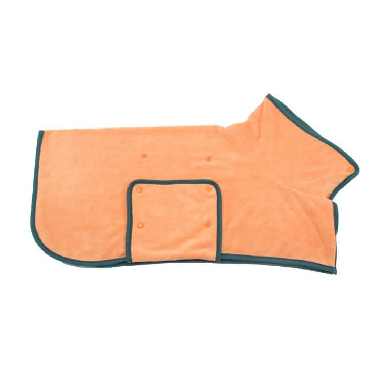 Absorbent Pet Bathrobe - Microfiber Waist-Wrapped Dog Towel - Vezir