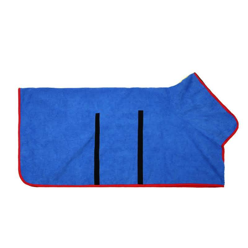 Absorbent Pet Bathrobe - Microfiber Waist-Wrapped Dog Towel - Vezir