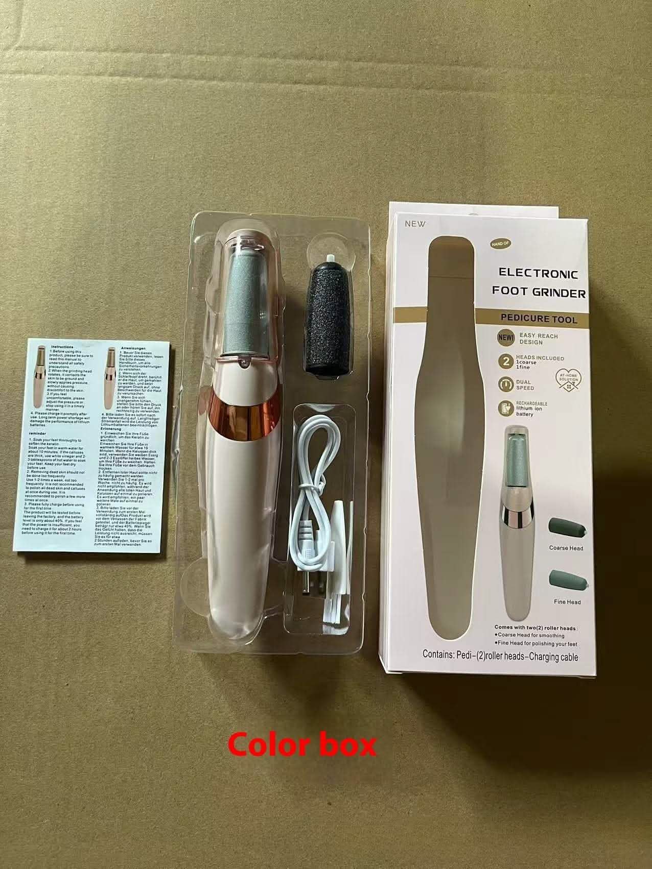 Electric Foot Grinder - Professional Foot Care Repair Tool - Vezir