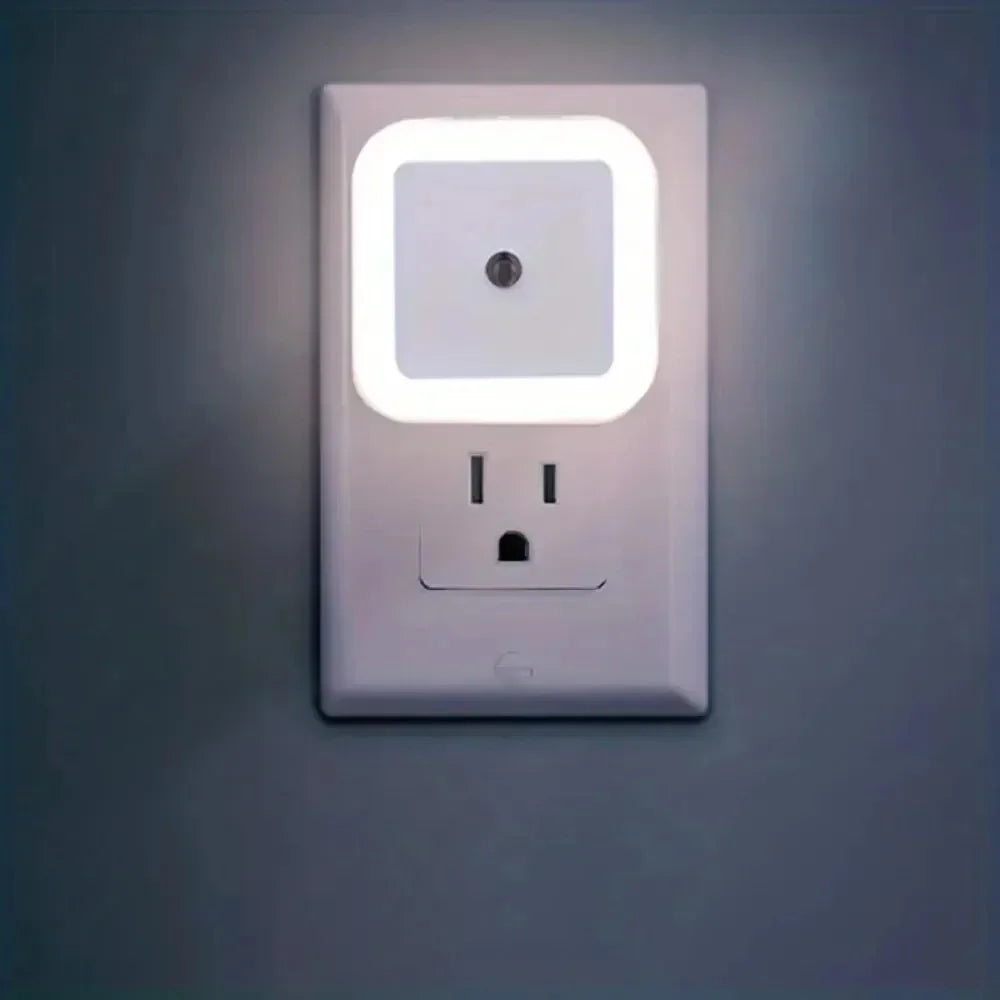 1/2PCS Wireless Night Light LED Motion Sensor Light Night Lamp Children Bedroom Bedside Table Cabinet Lighting EU/US Plug Lamps