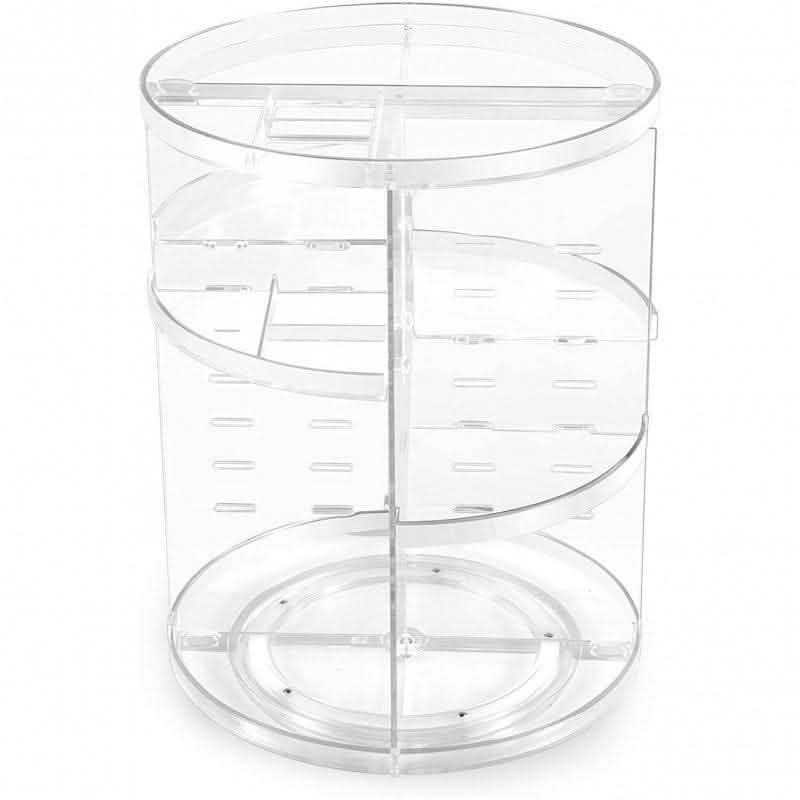 Rotating Cosmetics Storage Rack - Large Capacity Organizer - Vezir