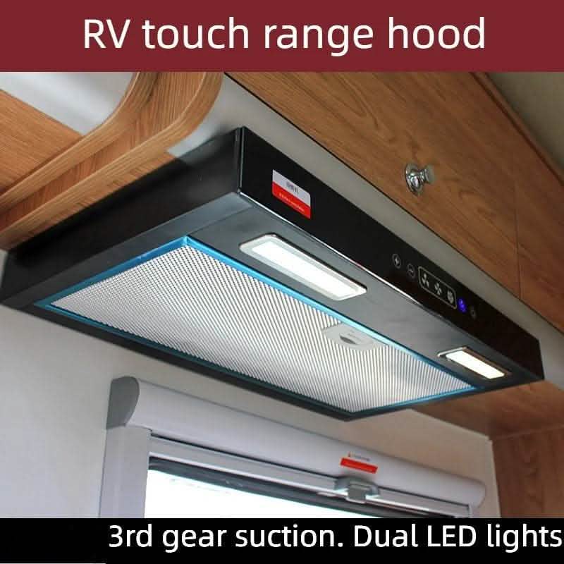 RV Mini Range Hood - Compact Kitchen Ventilation System - Vezir
