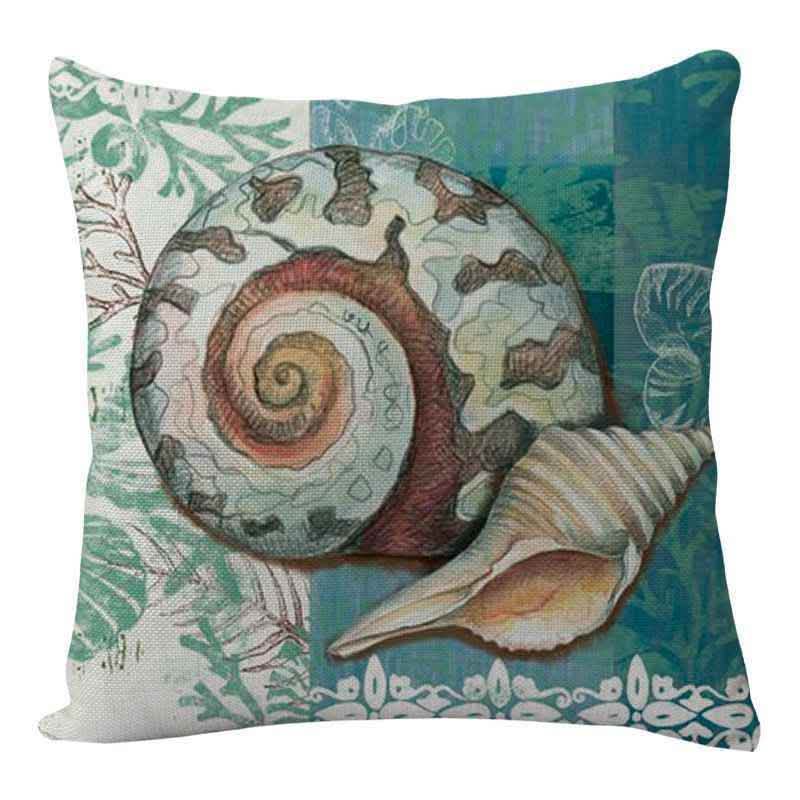 Sea Turtle Cushion Covers - Printed Throw Pillow Cases - Vezir