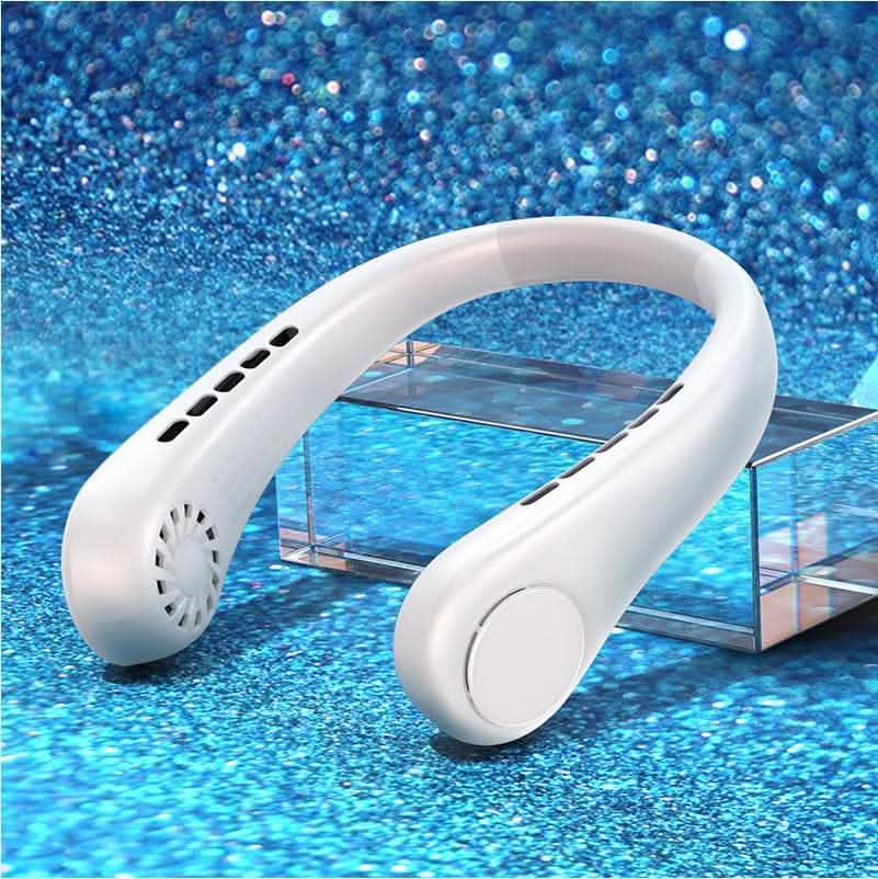 Mini Neck Fan - Portable Bladeless Rechargeable Air Cooler - Vezir