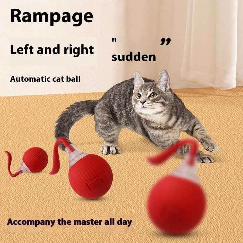 Elite Interactive Cat Toy Ball - Super Drive Entertainment System - Vezir