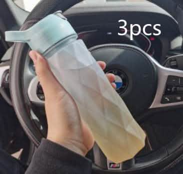 Spray Water Bottle - Large Capacity Outdoor Sports Fitness Cup - Vezir