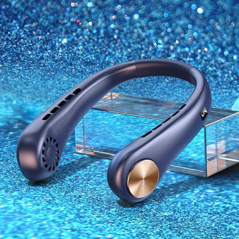 Mini Neck Fan - Portable Bladeless Rechargeable Air Cooler - Vezir